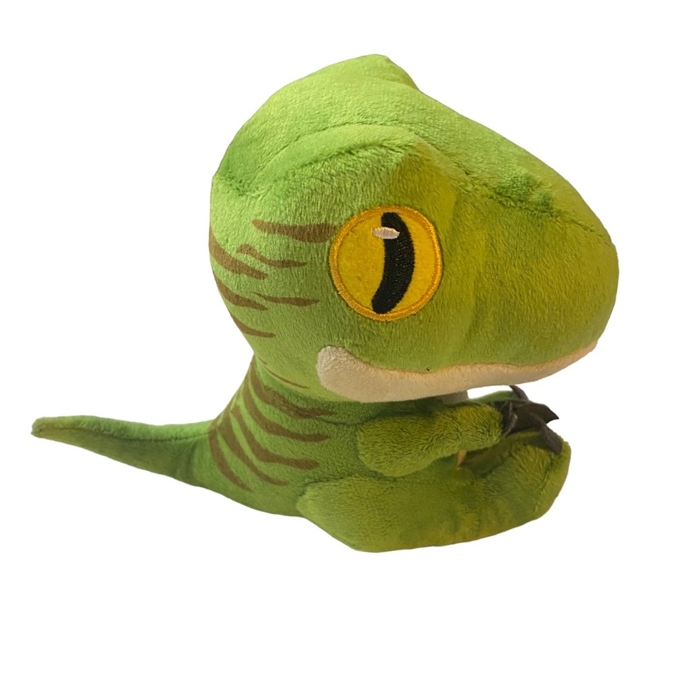 Jurassic Park World Plush Green Velociraptor Dinosaur 6” Soft Dominion 2022